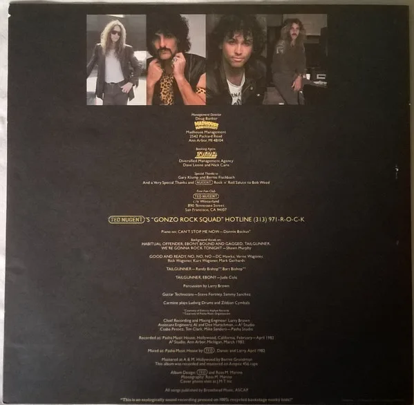 Nugent, Nugent - LP Album Stereo