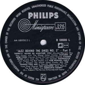 Various, Jazz Behind The Dikes No. 2 - LP: imagen 5