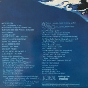 John Denver, Rocky Mountain Christmas - LP: imagen 6