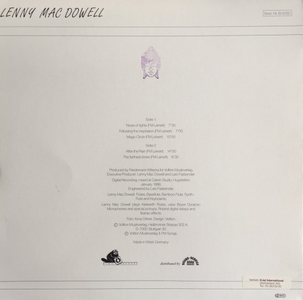 Lenny Mac Dowell, The Farthest Shore - LP