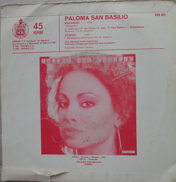 Paloma San Basilio, Bailando - Singles