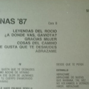 Los Romeros De La Puebla, Despues De 20 Años - LP: imagen 5