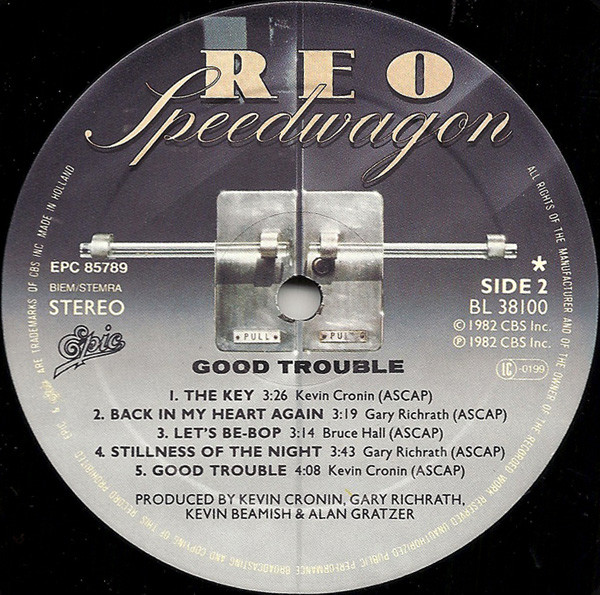 REO Speedwagon, Good Trouble - LP