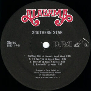 Alabama, Southern Star - LP: imagen 4