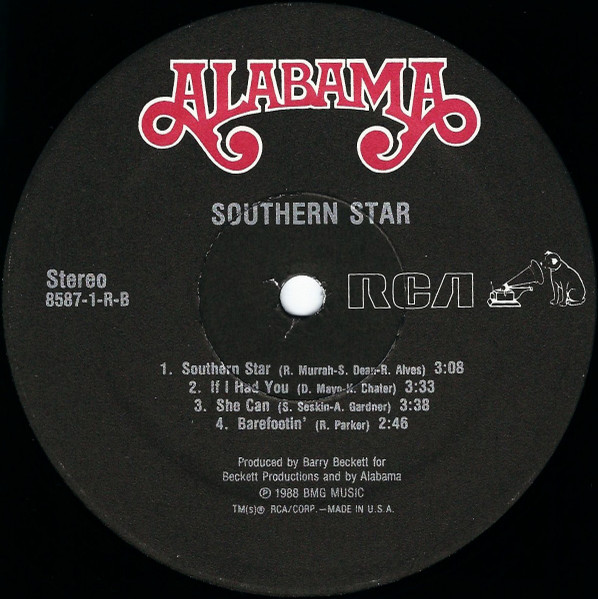 Alabama, Southern Star - LP