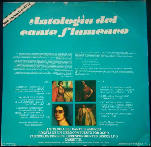 Various, Antología Del Cante Flamenco: Retablo 2 - LP