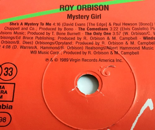 Roy Orbison, Mystery Girl - LP