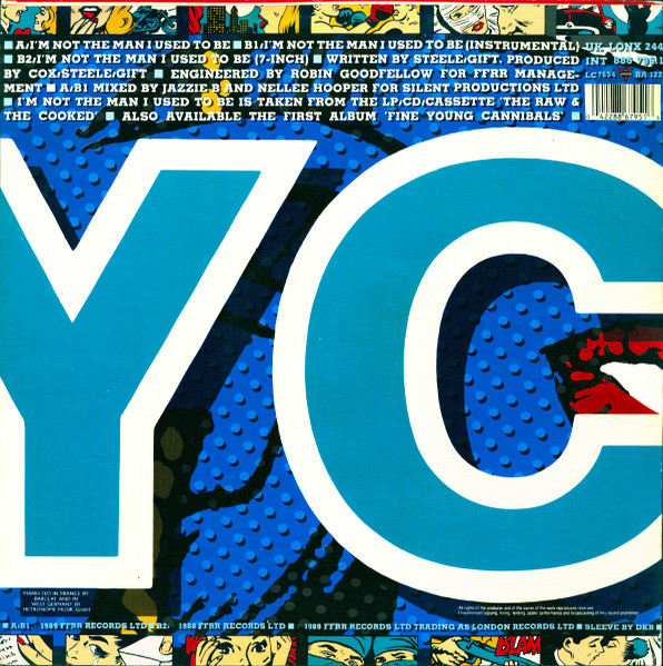 Fine Young Cannibals, I'm Not The Man I Used To Be - Maxi Singles