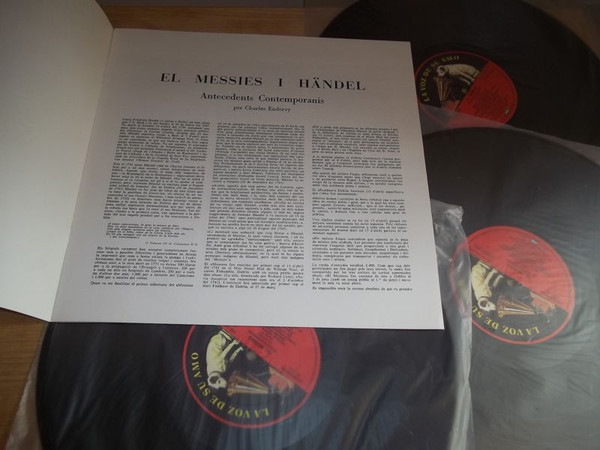 Georg Friedrich Händel, Elisabeth Sc, El Mesias - LP