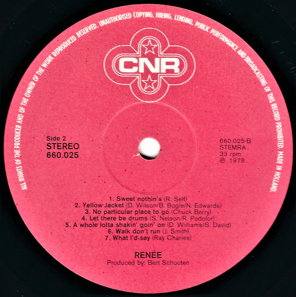 Renée, Renée - LP Album Stereo