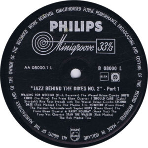 Various, Jazz Behind The Dikes No. 2 - LP: imagen 4