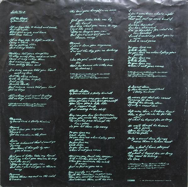 Toto, Hydra - LP Album Stereo