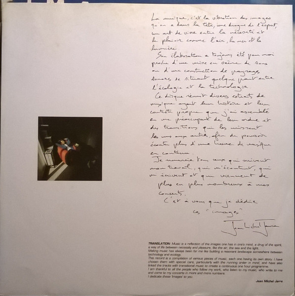 Jean-Michel Jarre, Images (The Best Of Jean Michel Jarre) - LP