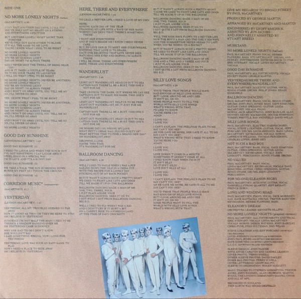 Paul McCartney, Give My Regards To Broad Street - LP