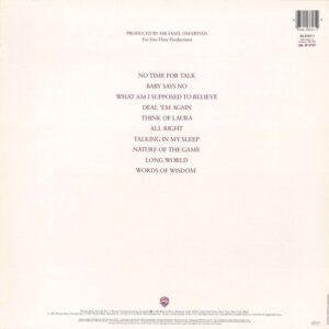 Christopher Cross, Another Page - LP: imagen 2