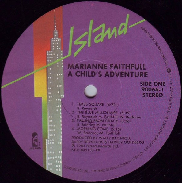 Marianne Faithfull, A Child's Adventure - LP