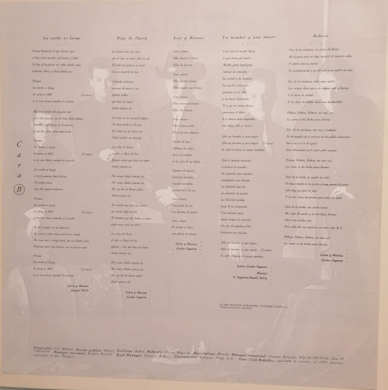 Los Rebeldes, En Cuerpo Y Alma - LP