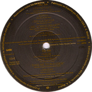 Ofra Haza, Shaday - LP: imagen 3