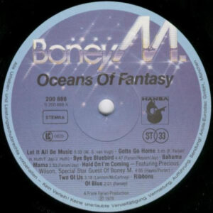 Boney M., Oceans Of Fantasy - LP: imagen 3