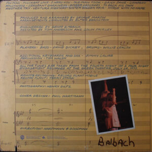 America, Live - LP Album Stereo: imagen 2