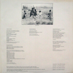 Manfred Mann's Earth Band, Somewhere In Afrika - LP: imagen 4