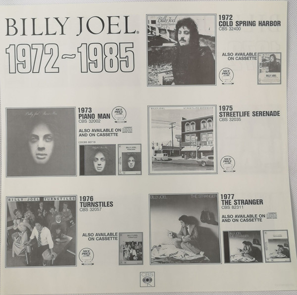 Billy Joel, Greatest Hits Volume I & Volume II - LP