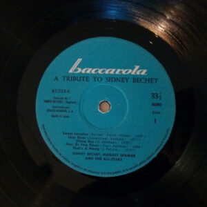 Sidney Bechet, Muggsy Spanier, A Tribute To Sidney Bechet - LP: imagen 3
