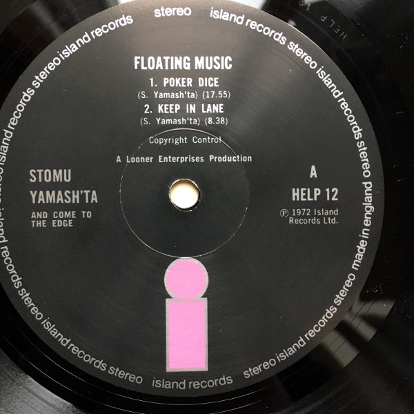 Stomu Yamash'ta, Come To The Edge, Floating Music - LP