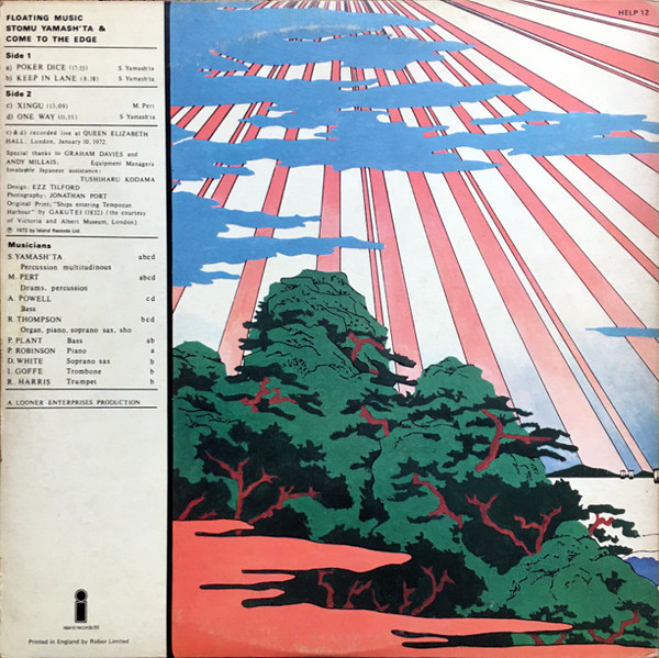 Stomu Yamash'ta, Come To The Edge, Floating Music - LP