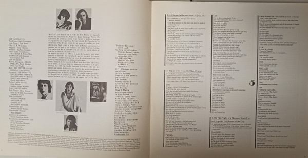 Andrew Lloyd Webber And Tim Rice, Evita - LP