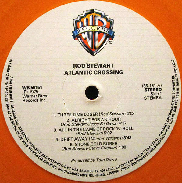 Rod Stewart, Atlantic Crossing - LP