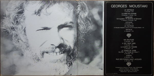 Georges Moustaki, Georges Moustaki - LP