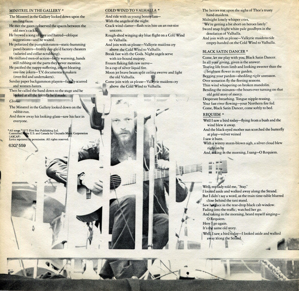 Jethro Tull, Minstrel In The Gallery - LP