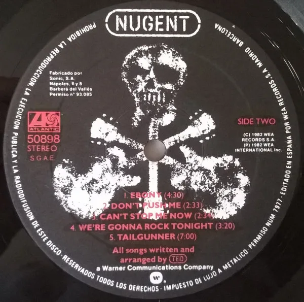 Nugent, Nugent - LP Album Stereo