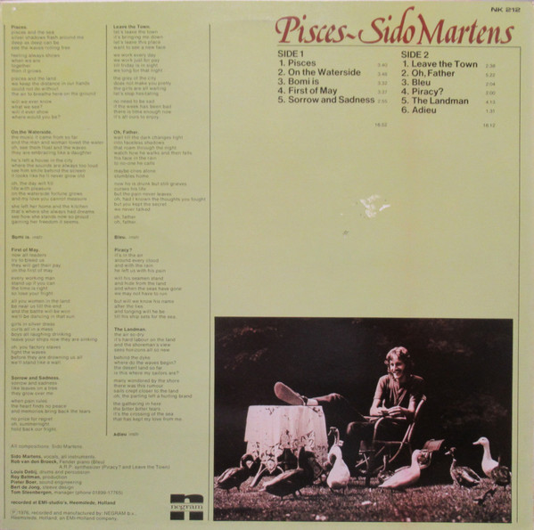 Sido Martens, Pisces - LP