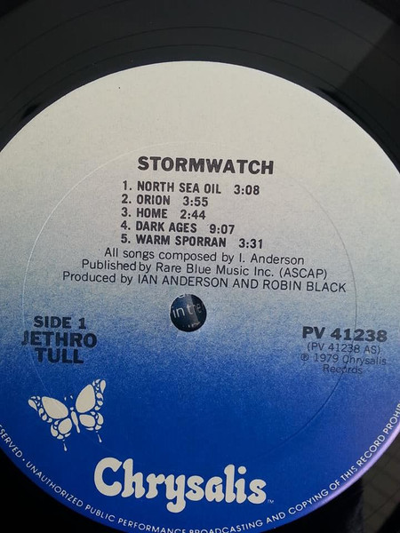 Jethro Tull, Stormwatch - LP