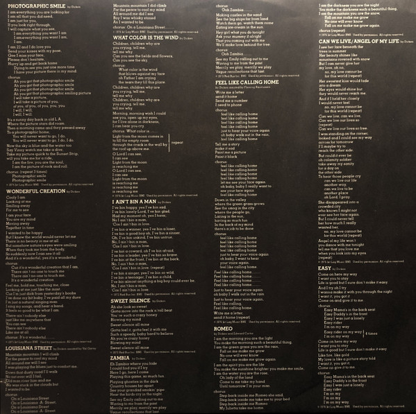 Mr Big, Photographic Smile - LP
