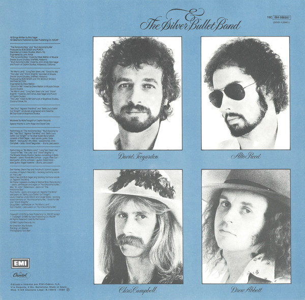 Bob Seger And The Silver Bullet Band, Against The Wind = Contra El Viento - LP