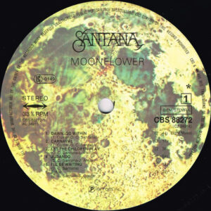 Santana, Moonflower - LP: imagen 4