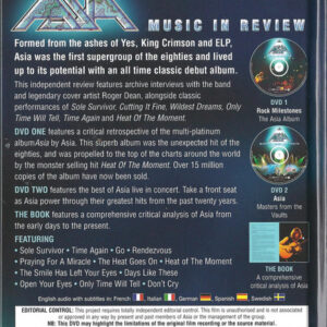 Asia, Music In Review - LP: imagen 2