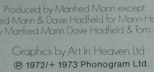 Manfred Mann's Earth Band, 1971 - 1973 - LP: imagen 7
