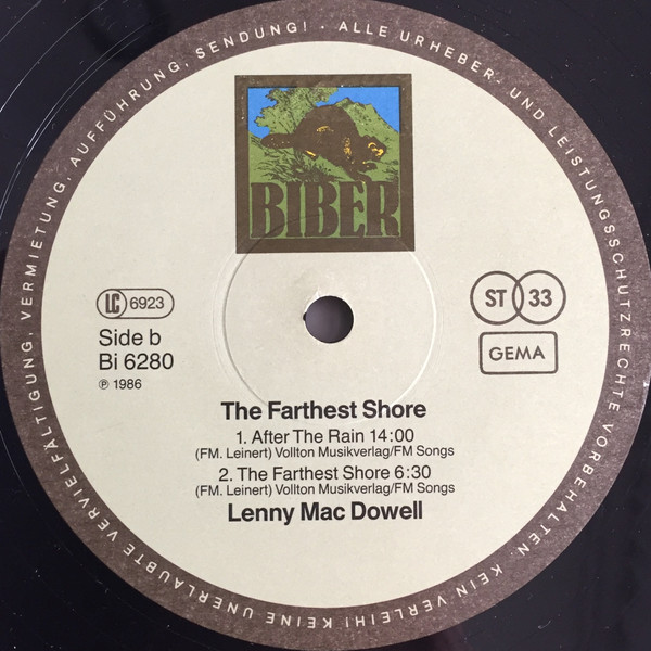 Lenny Mac Dowell, The Farthest Shore - LP