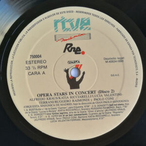 Various, Opera Stars In Concert - LP: imagen 7