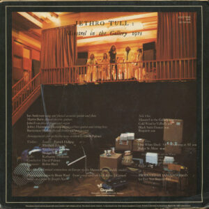 Jethro Tull, Minstrel In The Gallery - LP: imagen 2