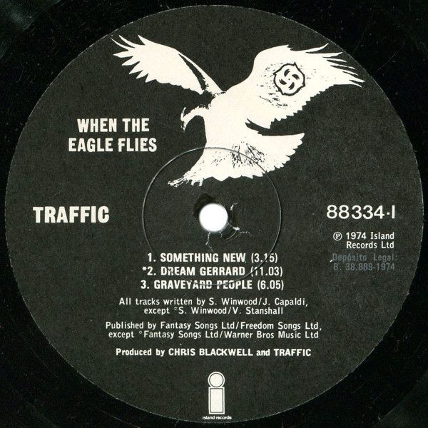 Traffic, When The Eagle Flies - LP