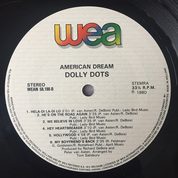 Dolly Dots, American Dream - LP