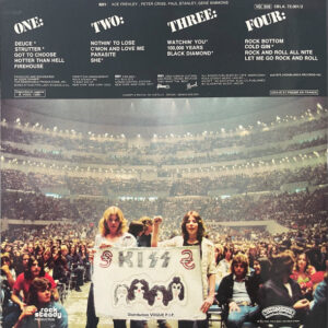 Kiss, Alive! - LP Album Stereo: imagen 3