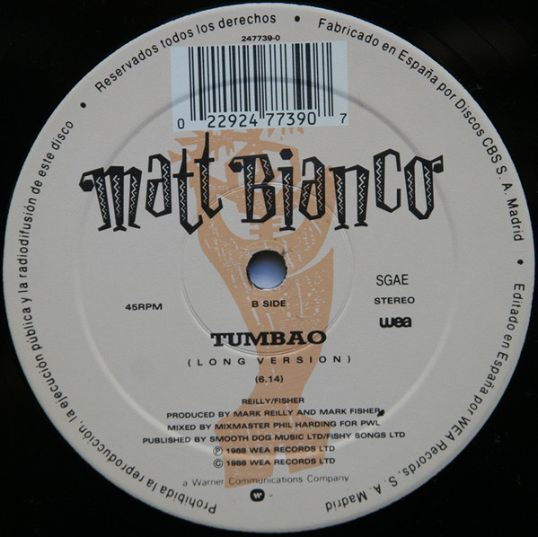 Matt Bianco, Good Times (New Long Version) - Maxi Singles