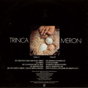 La Trinca, Trincameron - LP: imagen 4