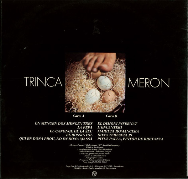 La Trinca, Trincameron - LP
